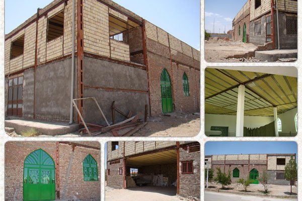 مسجد در حال احداث دانشکده علوم قرآنی زاهدان