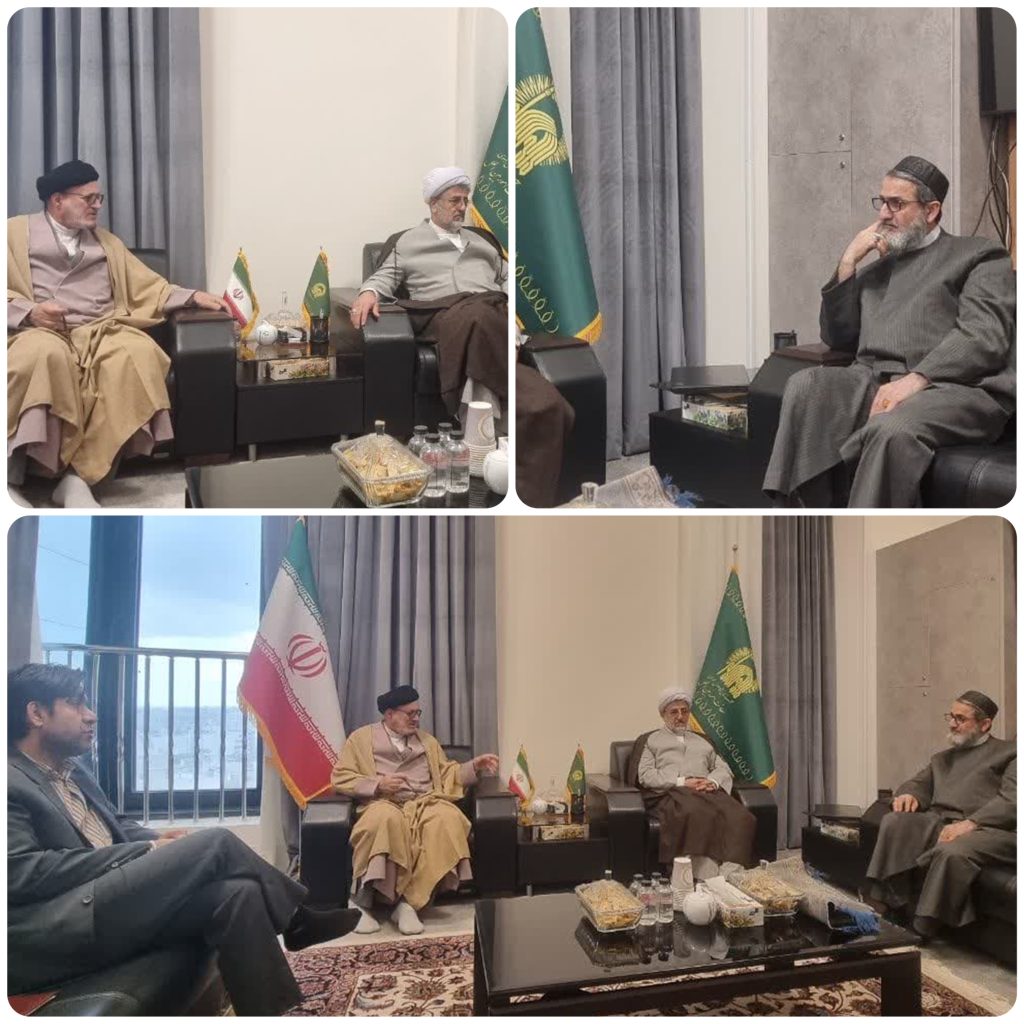 مدیرعامل بنیاد خیران دانشگاه علوم و معارف قرآن کریم با معاون بین‌الملل آستان قدس رضوی دیدار و گفت‌وگو کرد