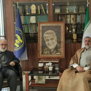 دیدار رئیس بنیاد خیران و واقفان دانشگاه علوم و معارف قرآن کریم با رئیس کمیته امداد امام خمینی(ره)