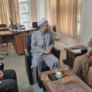 دیدار رئیس بنیاد خیران و واقفان دانشگاه با مدیرکل اوقاف استان همدان