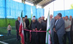 افتتاح سالن سرپوشیده چمن مصنوعی شهدای خدمت دانشکده علوم قرآنی خوی افتتاح سالن سرپوشیده چمن مصنوعی شهدای خدمت دانشکده علوم قرآنی خوی